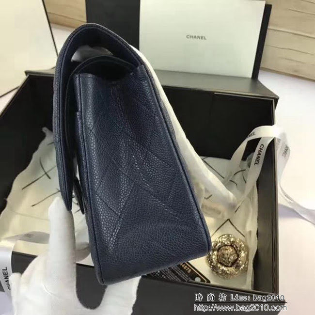 香奈兒CHANEL 升級版A1113全新經典小羊皮金銀鏈條單肩斜挎包 DSC1725